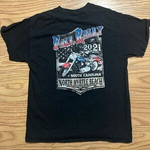 Myrtle Beach Fall Bike Rally Shirt Large